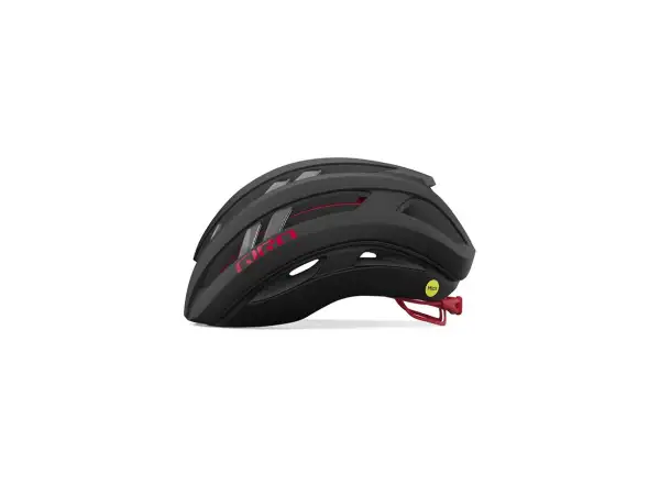 Giro Aries Spherical kask Mat Carbon/Red