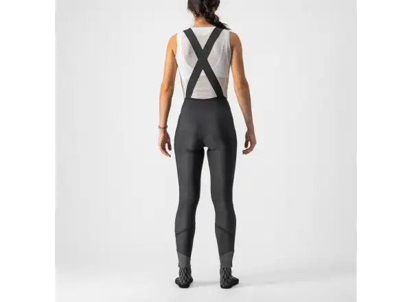 Castelli Velocissima DT Bibtight damskie spodnie Black/Black Reflex