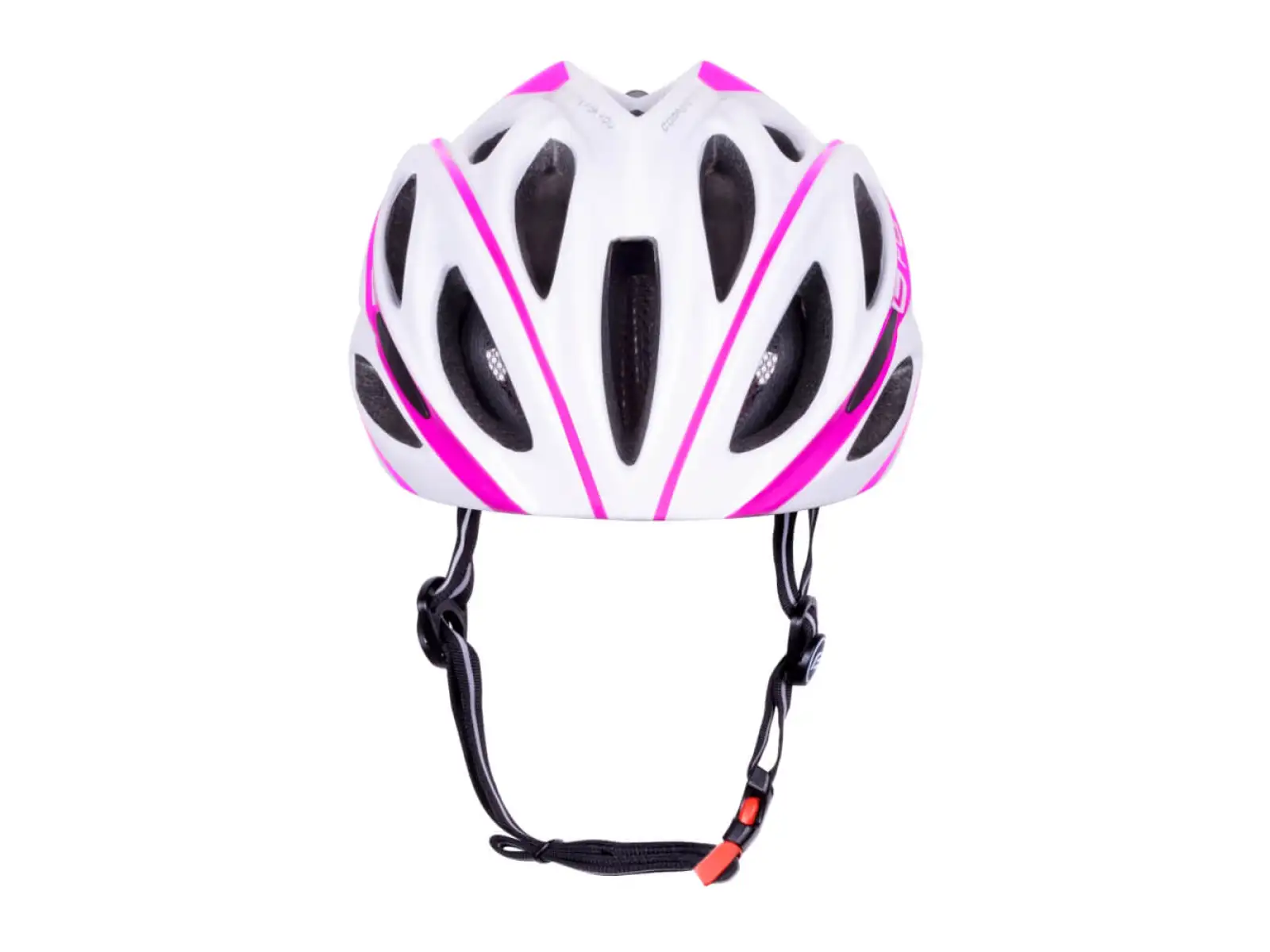 Force Bull kask biały/różowy