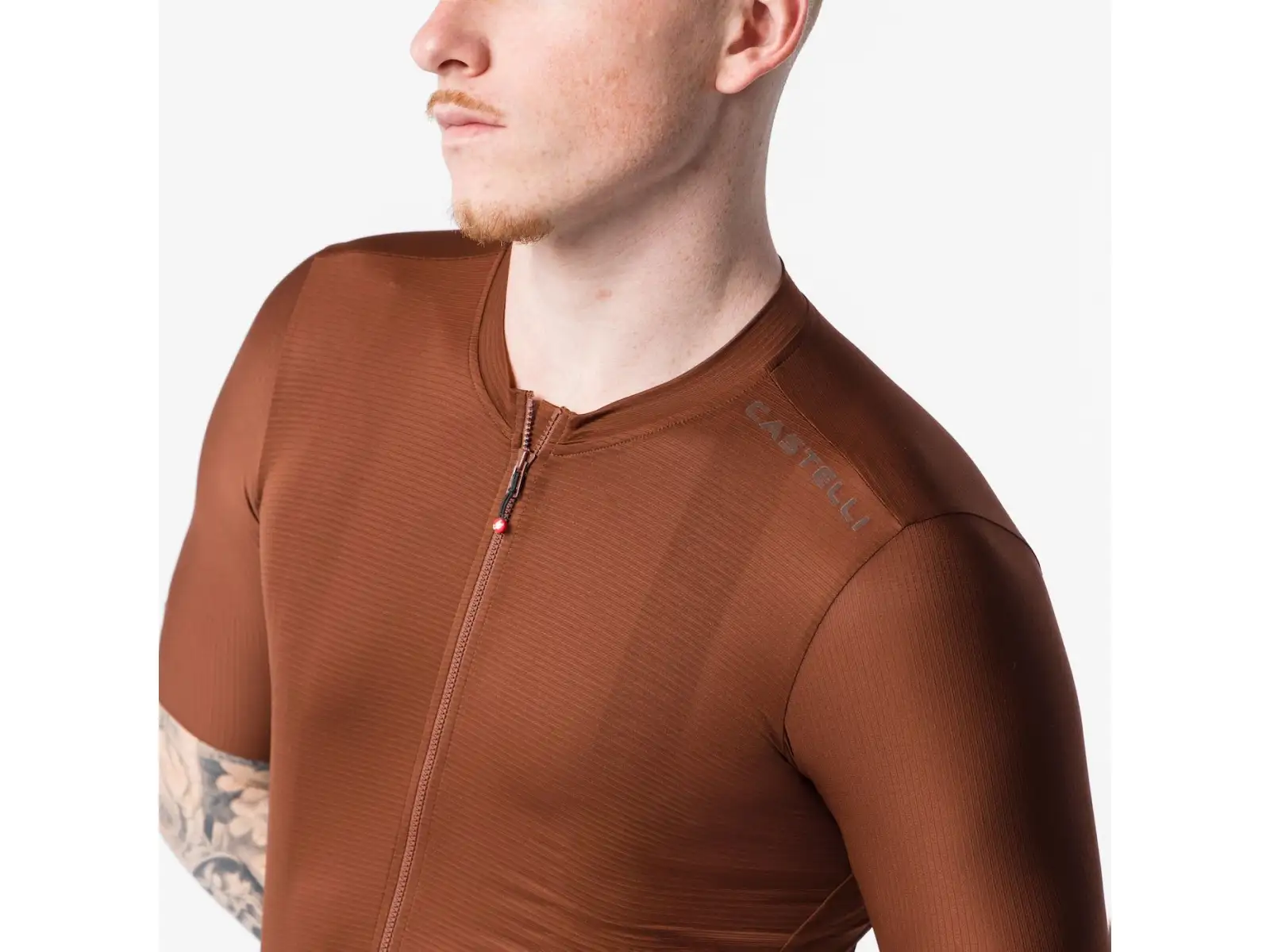 Castelli Espresso 2 męska koszulka rowerowa krótki rękaw Deep Mocha