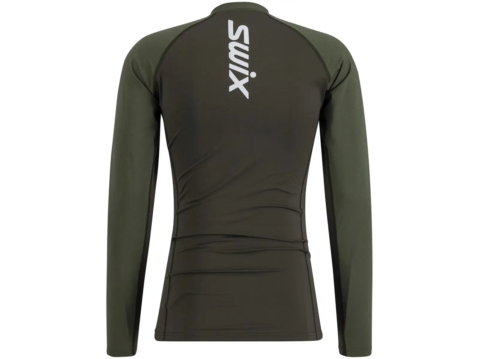 Swix RaceX Dry męska koszulka długi rękaw Bright White/Olive