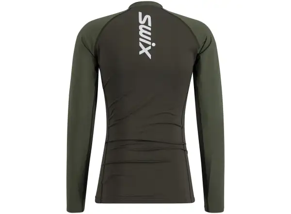 Swix RaceX Dry męska koszulka długi rękaw Bright White/Olive