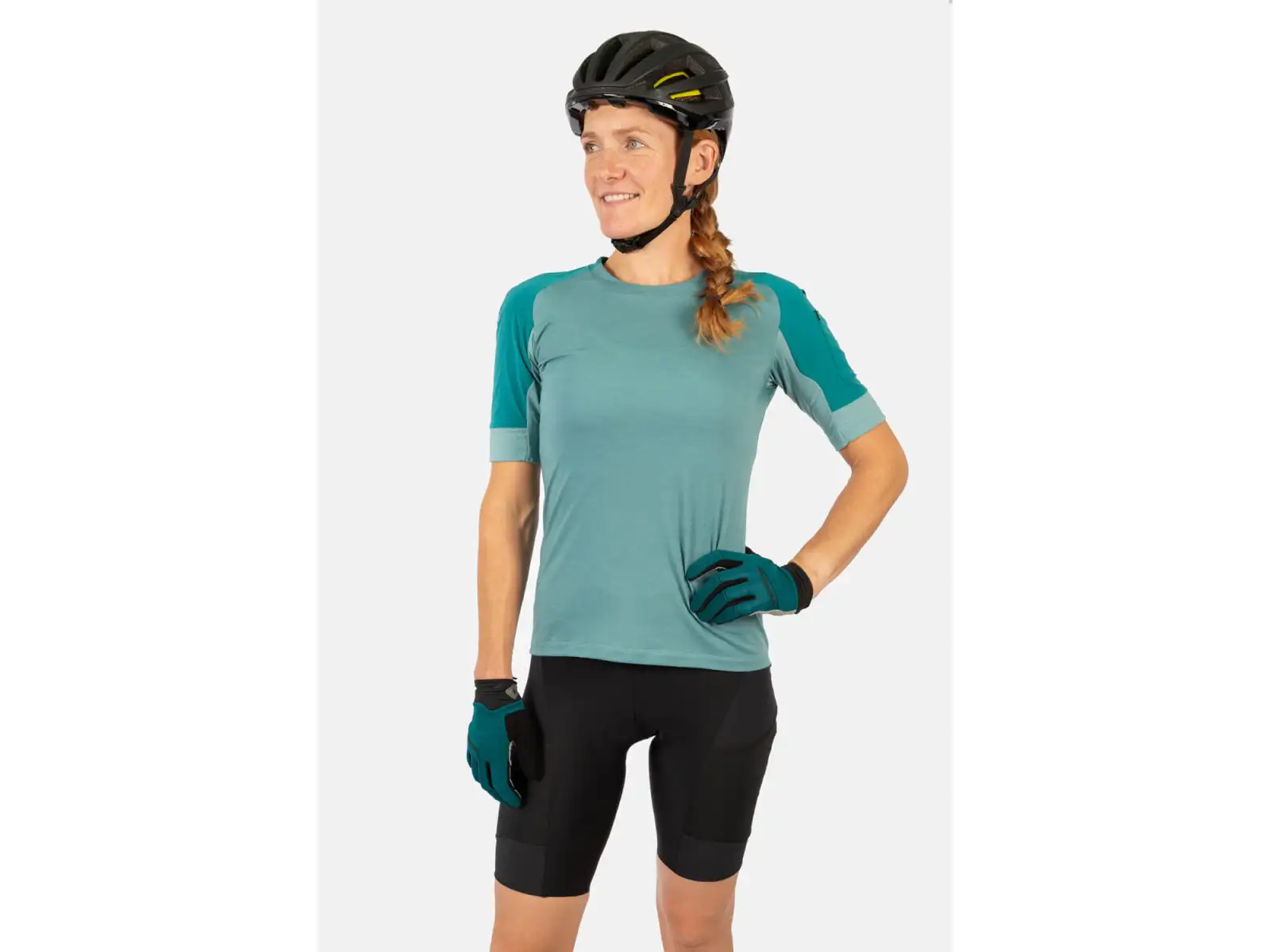 Endura GV500 S/S damski dres krótki rękaw Spruce Green