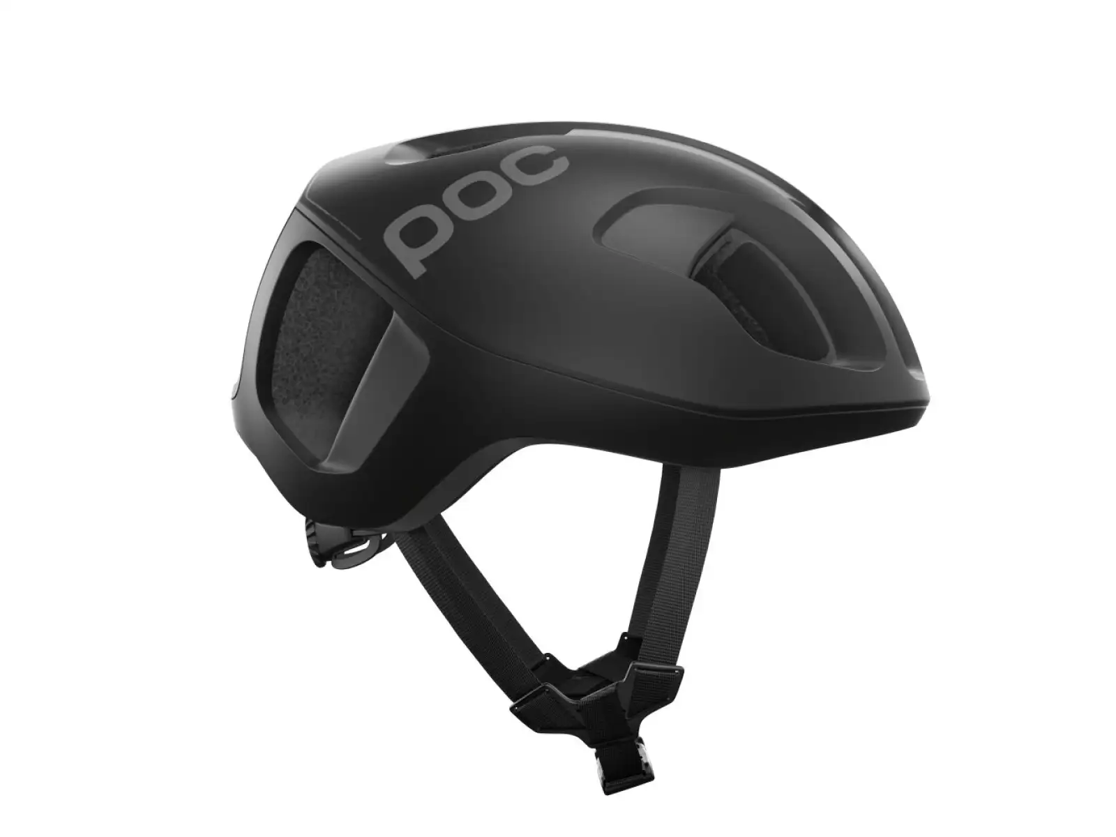 POC Ventral MIPS kask Uranium Black Matt