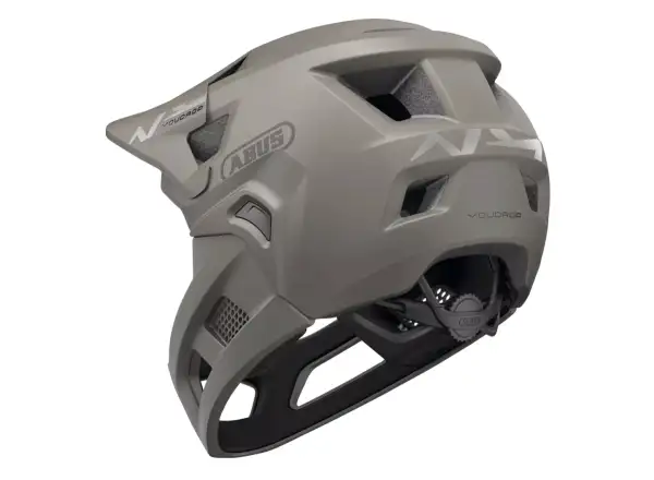 Abus YouDrop FF kask dziecięcy Dust Grey