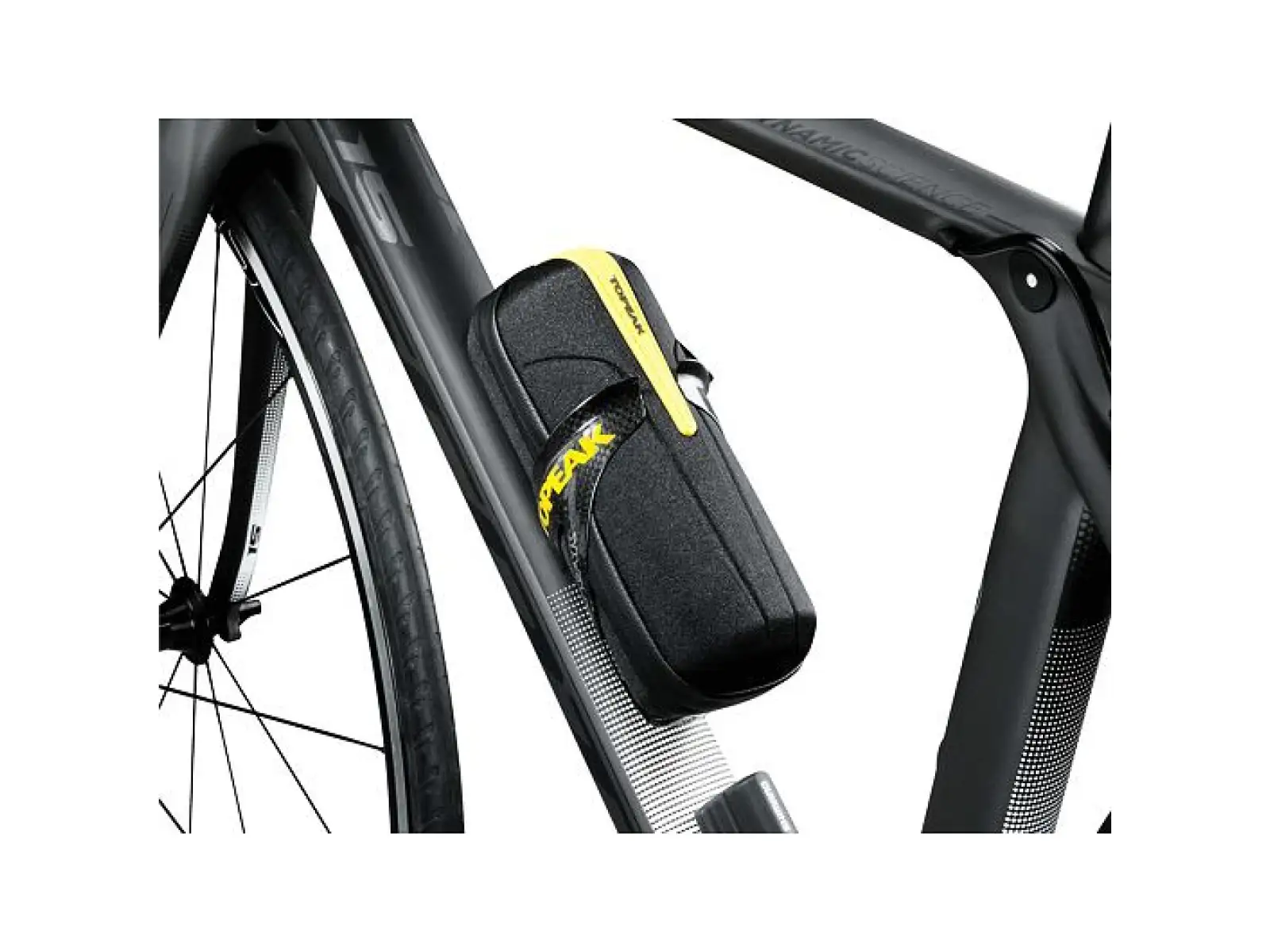 Topeak Cagepack torba na narzędzia do ramy 0,75 l czarna/żółta