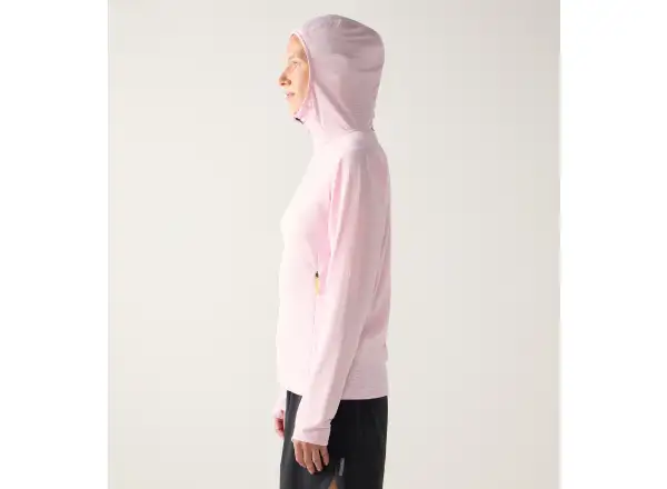 Haglöfs L.I.M Mid Multi Hood damska bluza z kapturem Fresh Pink