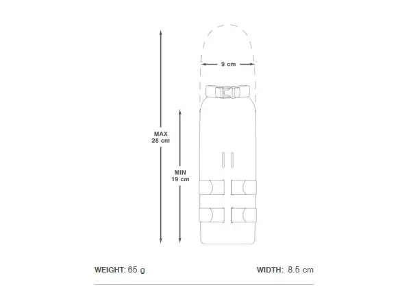 Apidura Expedition Cargo torba na widelec 3,5 l
