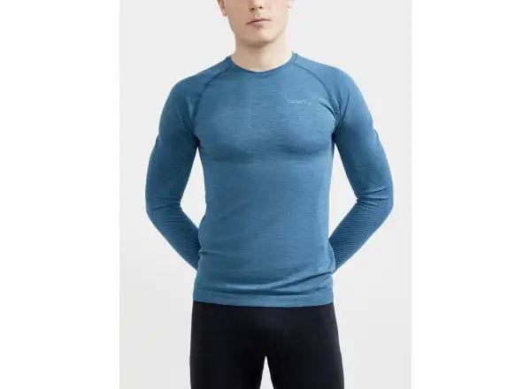 Craft Core Dry Active Comfort męska koszulka z długim rękawem zielona