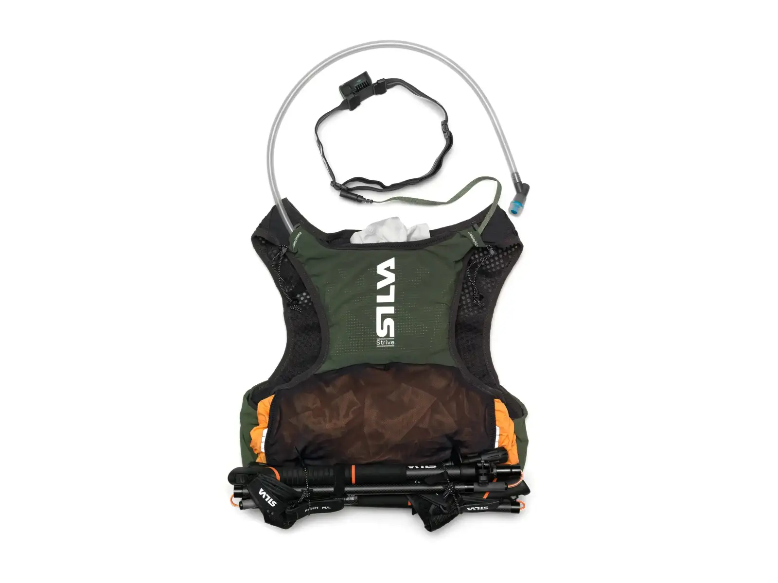 Silva Strive 5 kamizelka do biegania Green