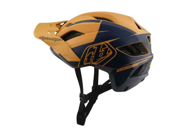 Troy Lee Designs Flowline SE MIPS kask Hydro Mustard / Black Iris