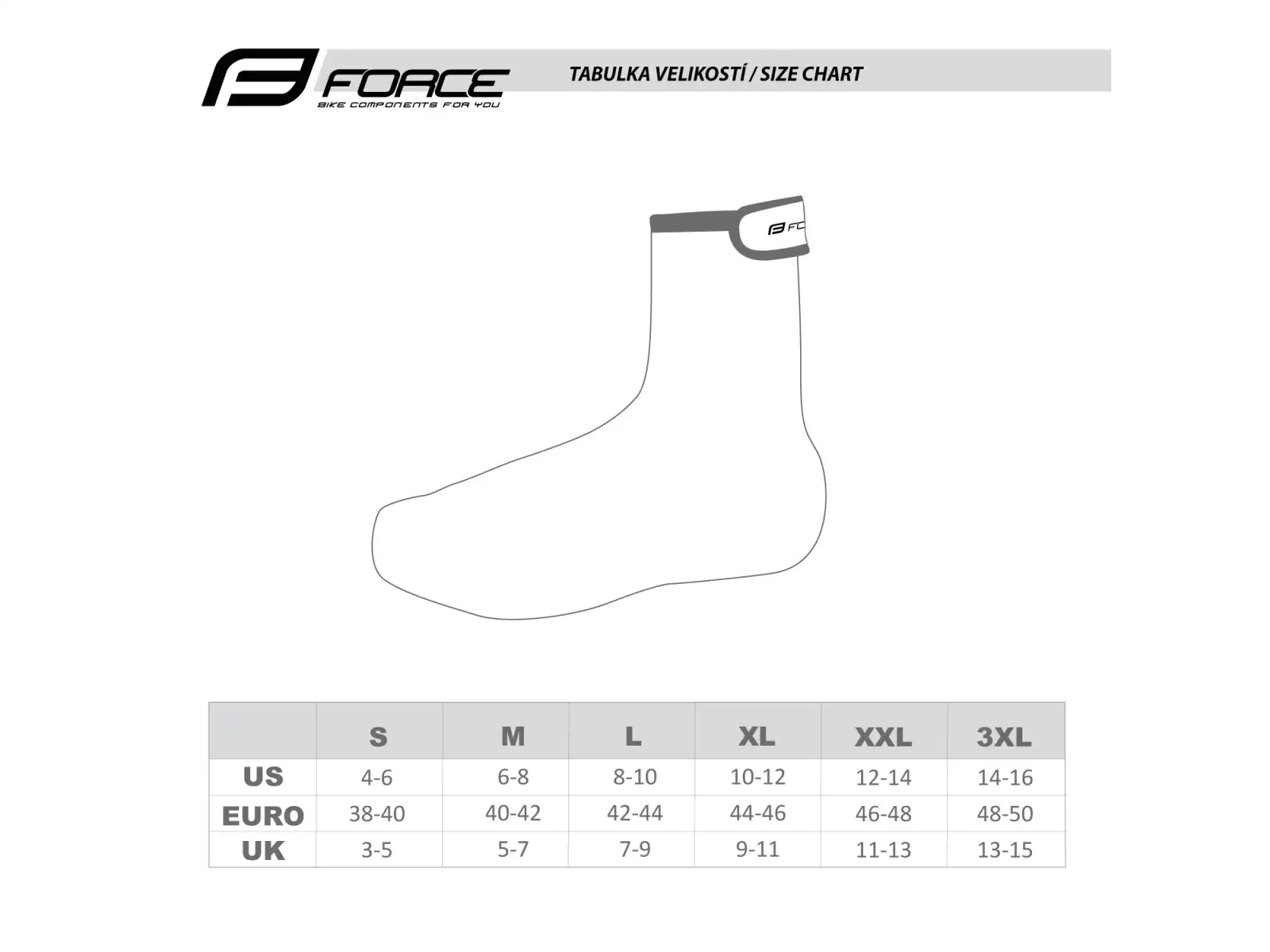 Force Neoprene Road ochraniacze na buty rowerowe