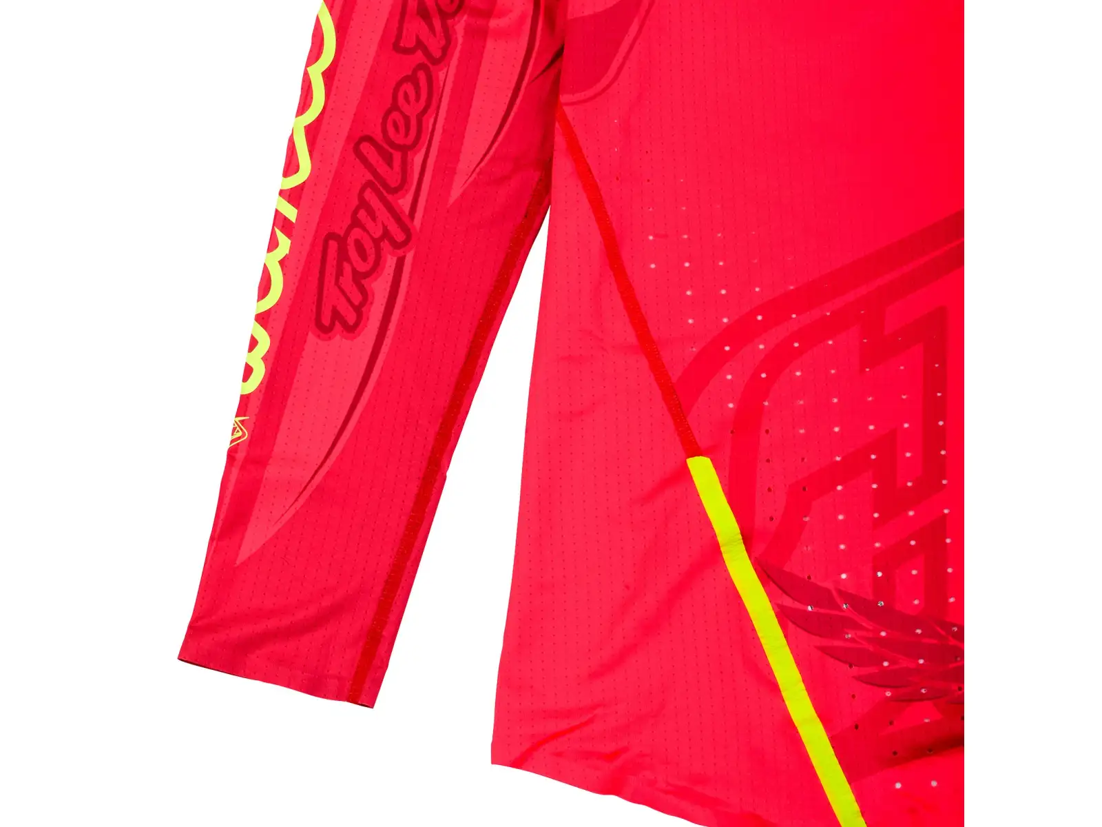 Troy Lee Designs Sprint Ultra Ghostwing męska koszulka z długim rękawem Infra Red