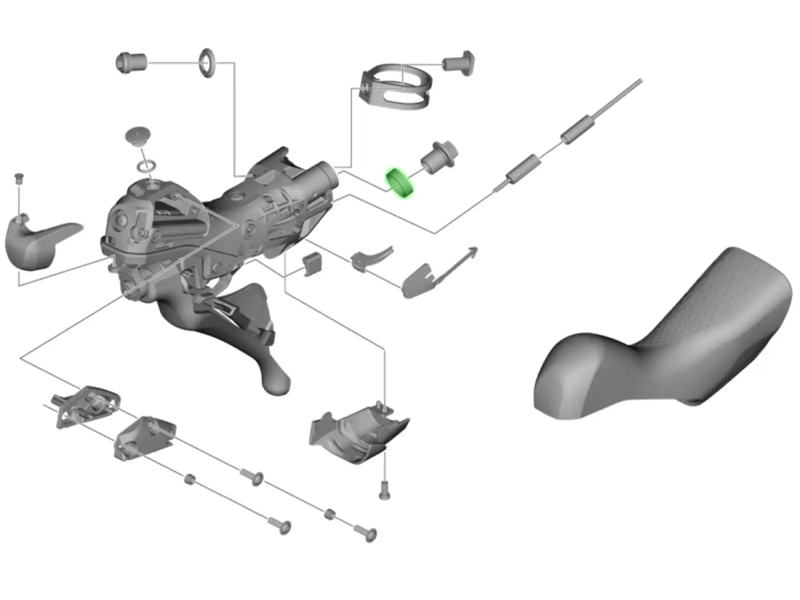 Shimano Y0C514000 pierścień łączący