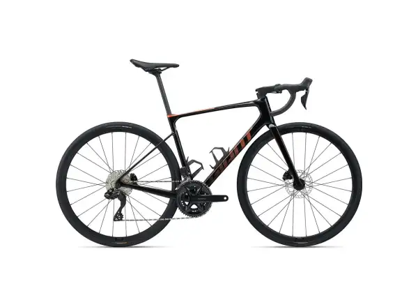 Giant Defy Advanced 1 rower szosowy black/helios orange