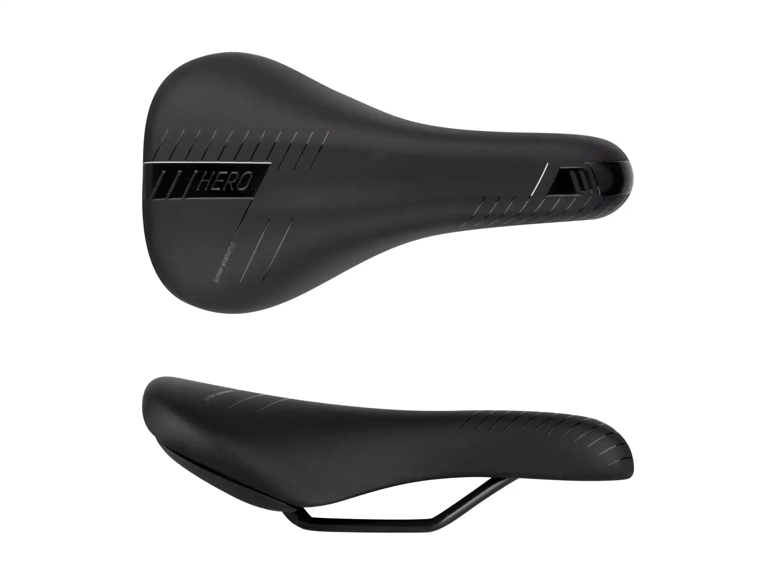 Force Hero siodełko dziecięce 20-24" czarno-biała