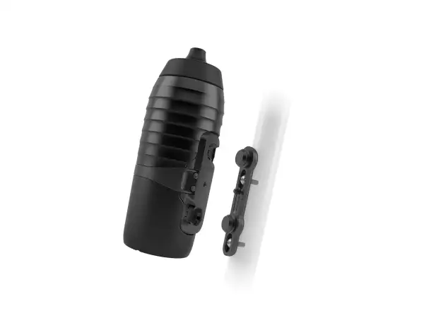 Fidlock Twist set Keego bidon 600 ml czarny + podstawa na ramę