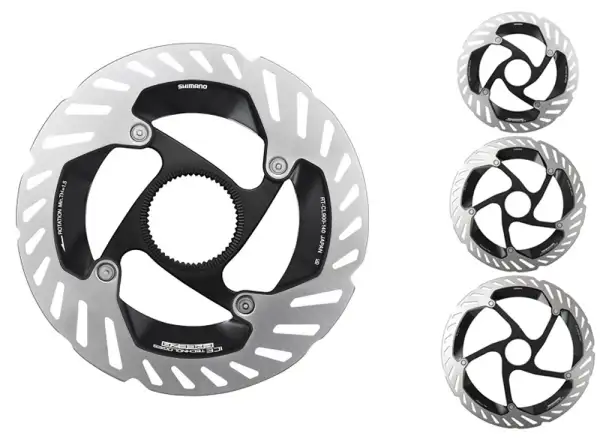 Shimano RT-CL900 tarcza hamulcowa 203 mm, center lock, Ice Tech, zewnętrzny lock ring