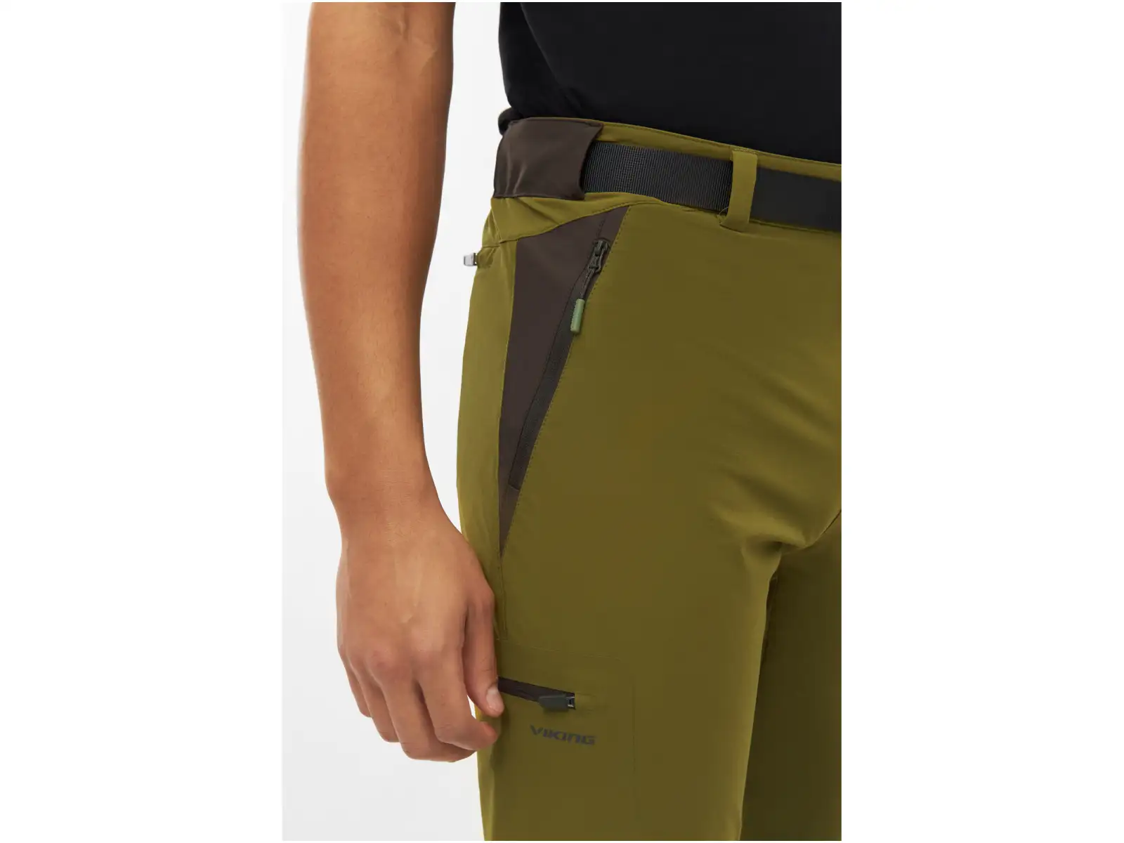Viking Sequoia męskie spodnie olive/brown
