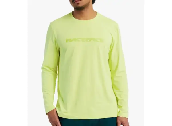 Race Face Commit męska koszulka z długim rękawem Tea Green