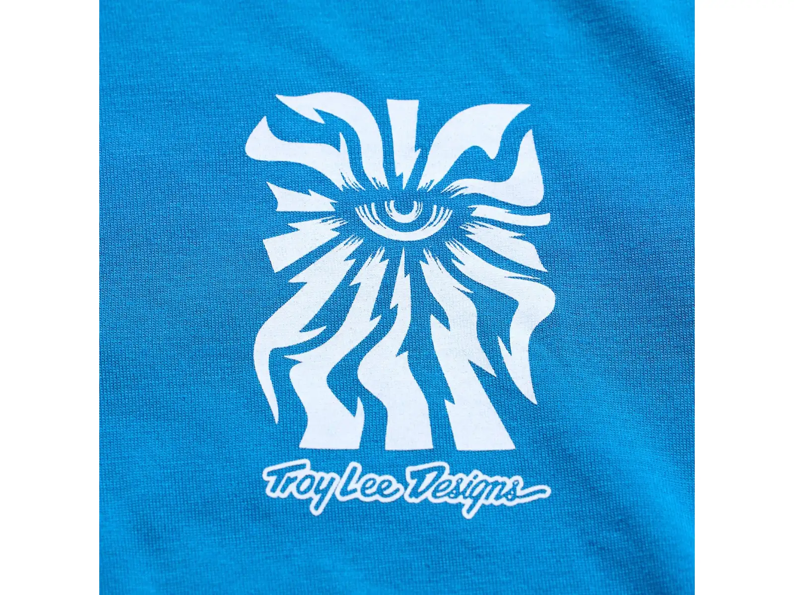 Troy Lee Designs Skyline Ride dziecięca koszulka One Eye Aero Blue