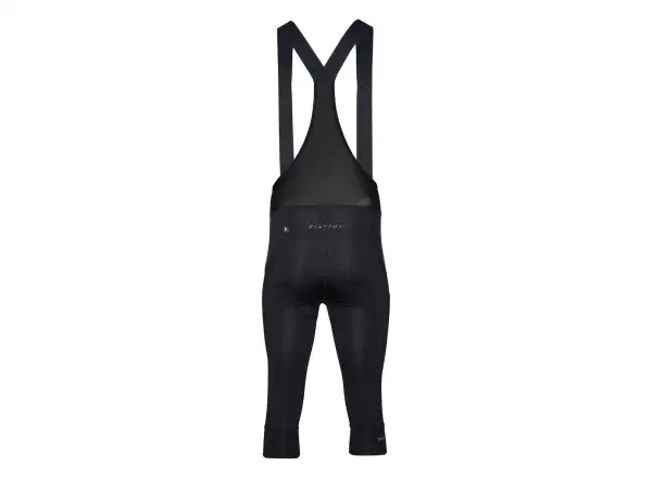 Silvini Alvo Bib męskie spodnie 3/4 na szelkach z wkładką Black