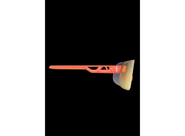 POC Elicit okulary przeciwsłoneczne Fluorescent Orange Translucent/Clarity Road/Partly Sunny Gold