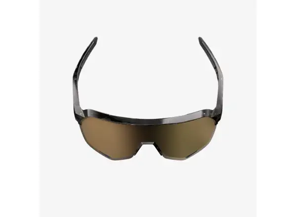 100% S2 okulary przeciwsłoneczne Gloss Black Havana/Soft Gold Mirror