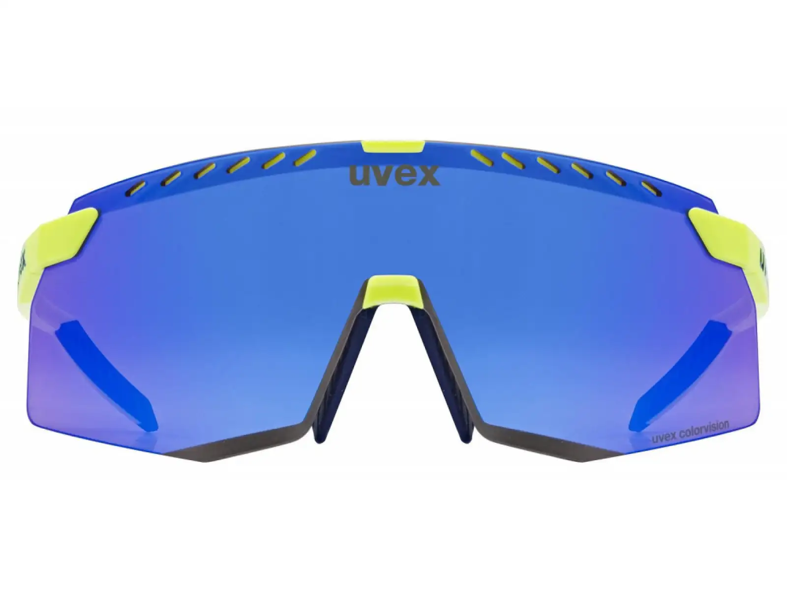 Uvex Pace Stage ColorVision okulary Yellow Matt/Mirror Blue
