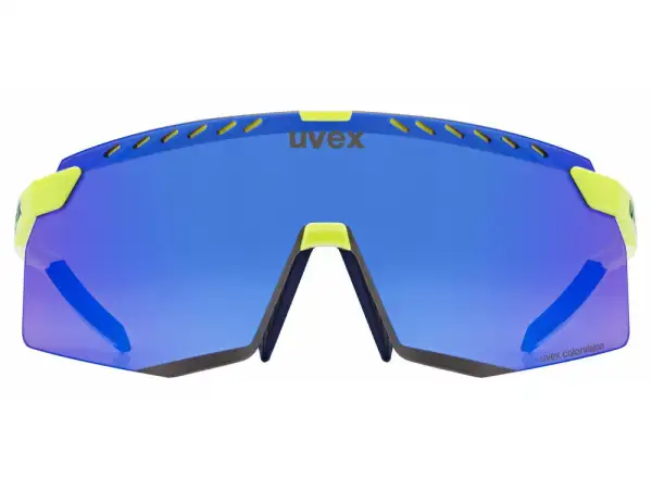 Uvex Pace Stage ColorVision okulary Yellow Matt/Mirror Blue