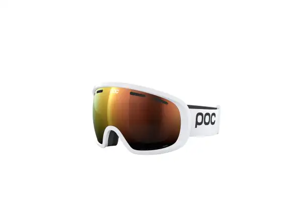 POC Fovea gogle narciarskie Hydrogen White/Partly Sunny Orange