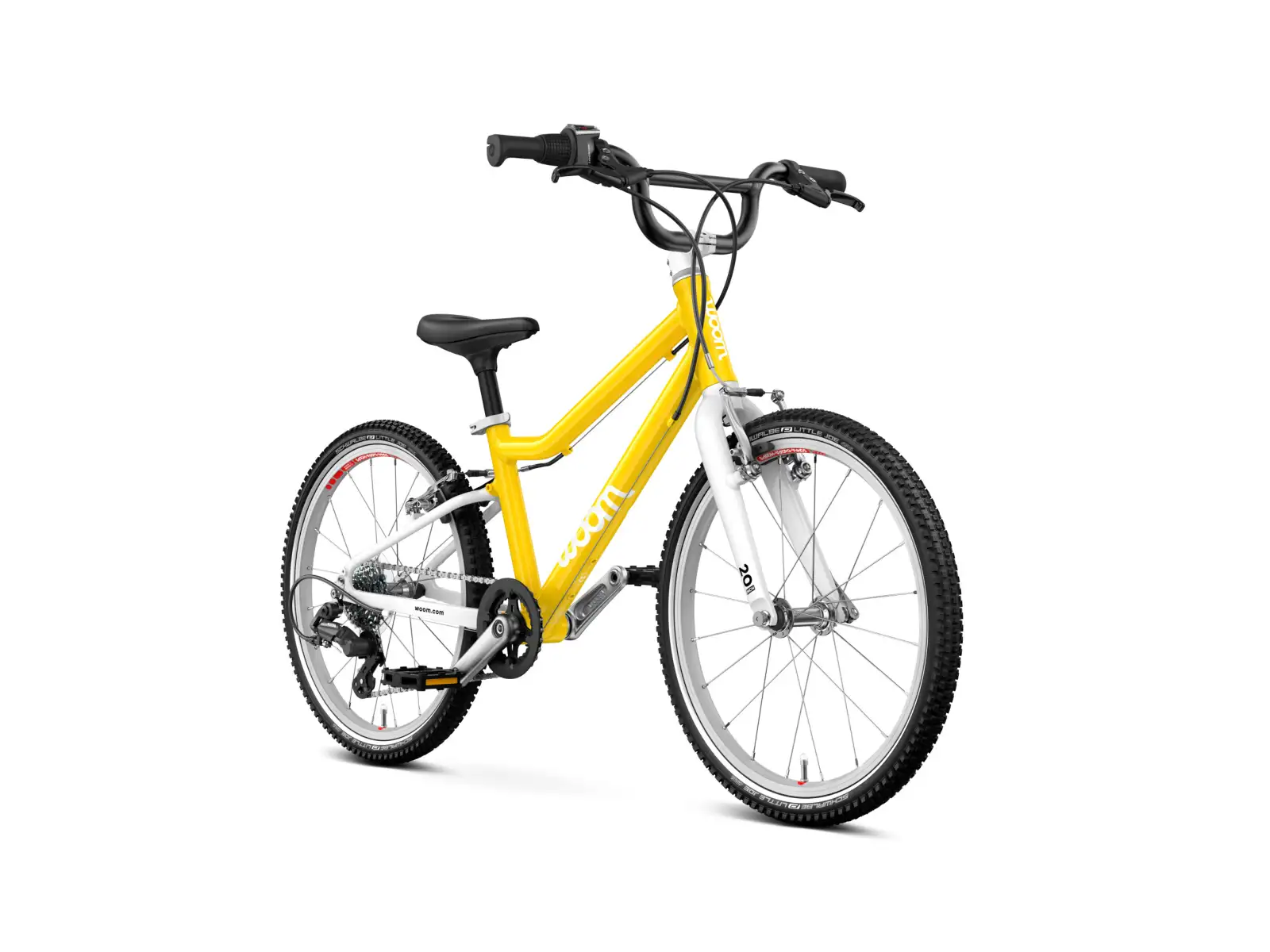 Woom GO 4 rower dziecięcy 20" Vibrant Yellow