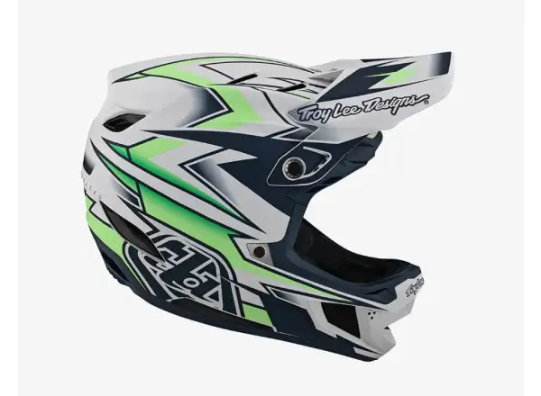 Troy Lee Designs D4 Composite Mips Volt kask White