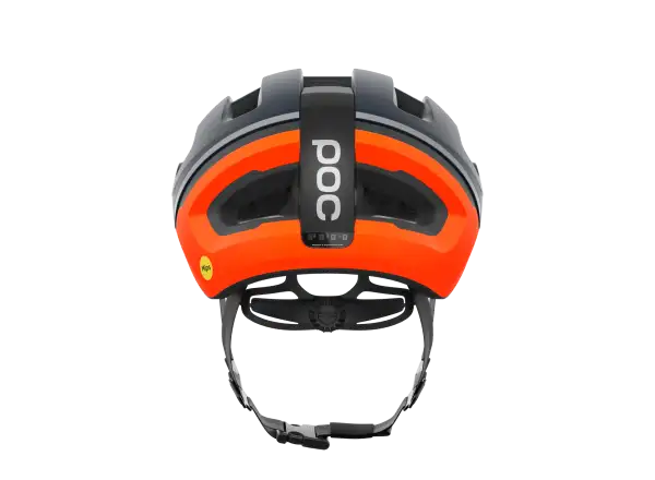 POC Omne Beacon MIPS szosowy kask Apatite Navy Matt/Fluorescent Orange Matt