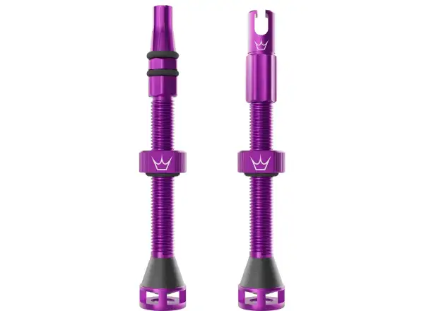 Peatys Holeshot Fast Flow zaworki bezdętkowe 60 mm Violet