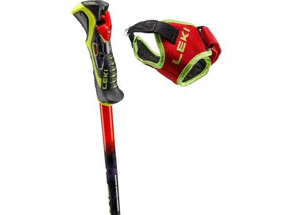Leki WCR Pro SL TR kije zjazdowe Bright red-violet-neonyellow