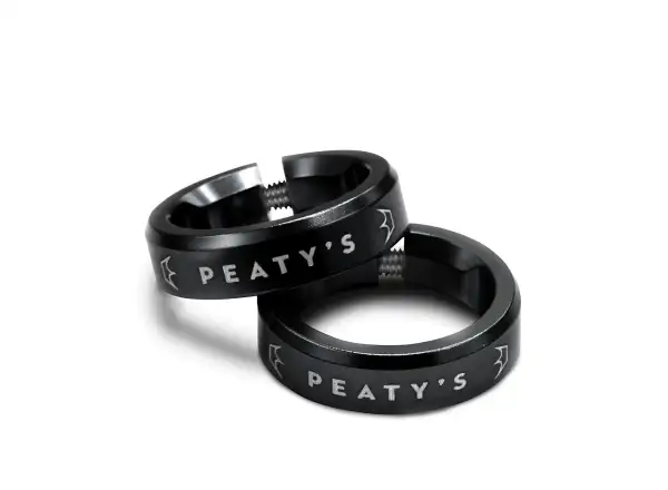 Peaty's Monarch Lock Ring obejma gripu Black