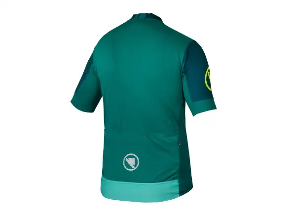 Endura FS260 Print męska koszulka z krótkim rękawem Emerald green