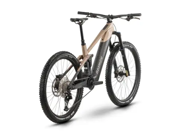 Raymon Tarok Pure rower elektryczny z pełnym zawieszeniem Carbon/Stone/Sand