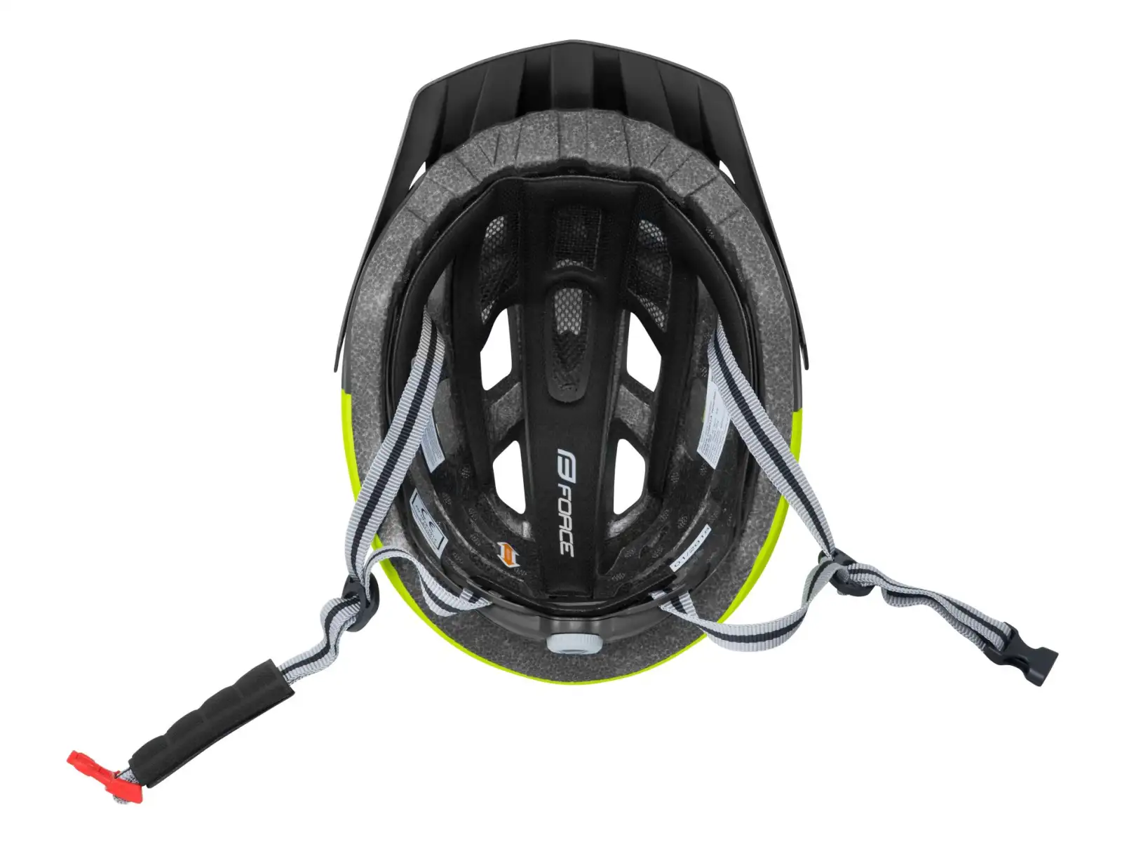 Force Corella MTB kask, czarno/fluo