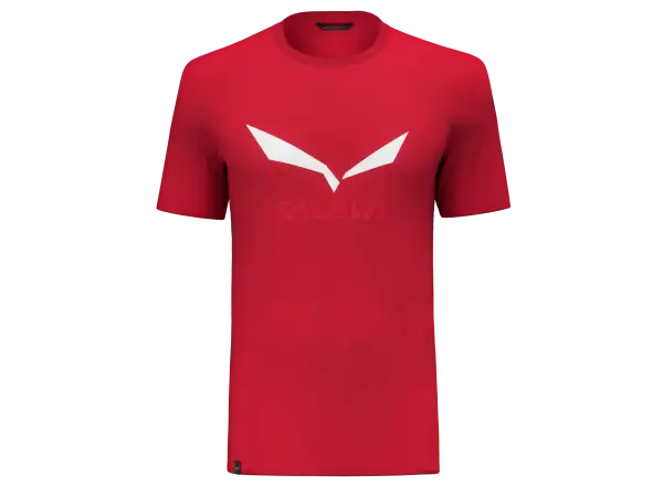 Salewa Solidlogo Dry męska koszulka krótki rękaw Flame