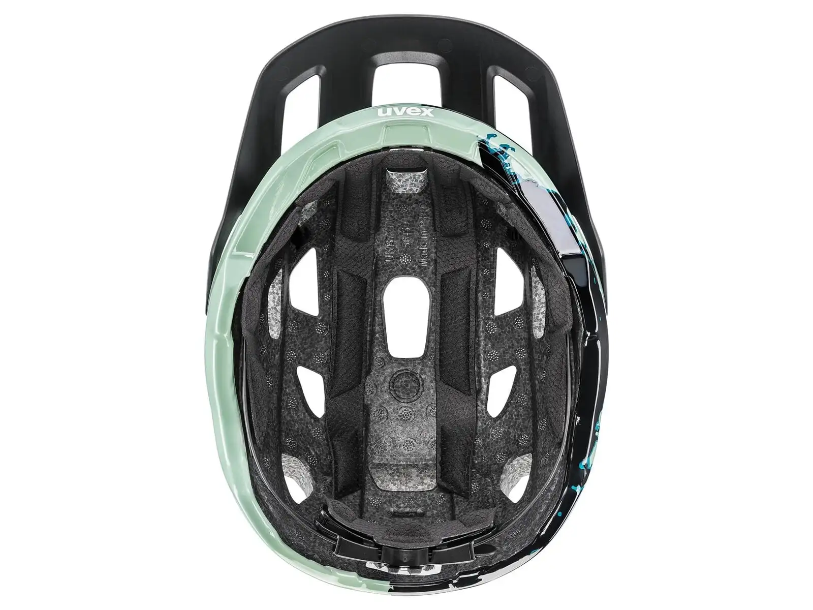 Uvex React kask Jade/Black Matt
