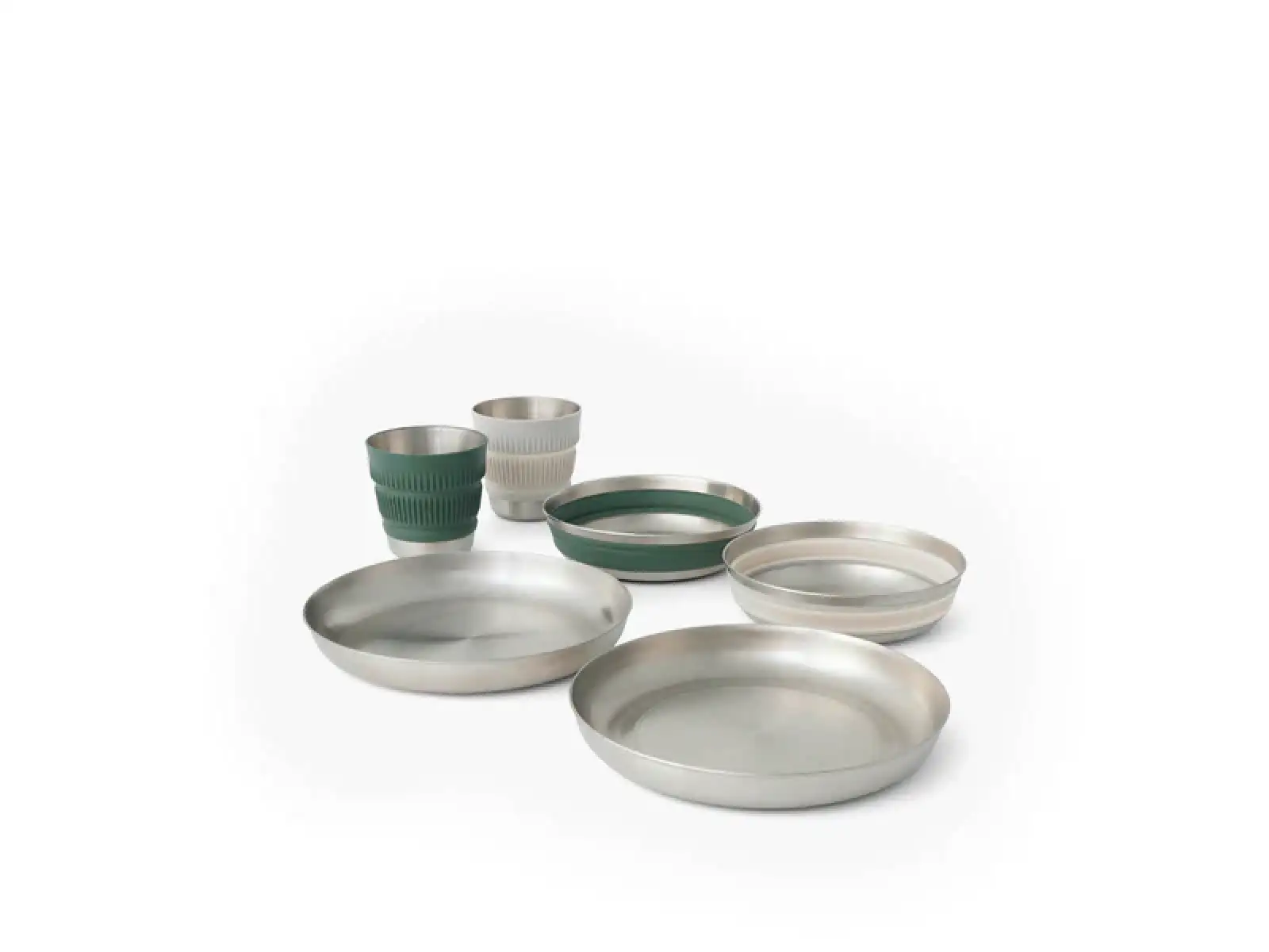 Sea to Summit Detour Stainless Steel Dinnerware Set 6 częściowy zestaw naczyń