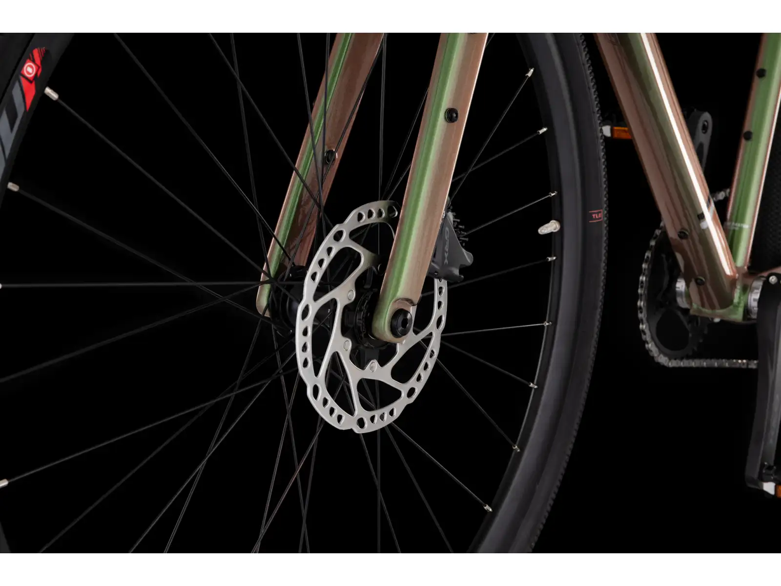 4Ever Gromvel Elite rower gravelowy Green dragon