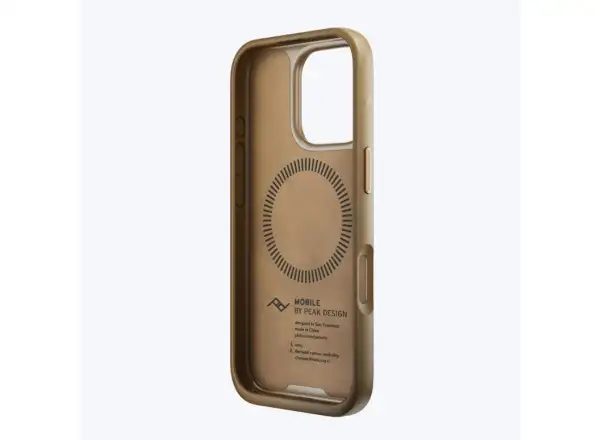 Peak Design Mobile Everyday Clarino Case iPhone 16 Pro etui na telefon Tan