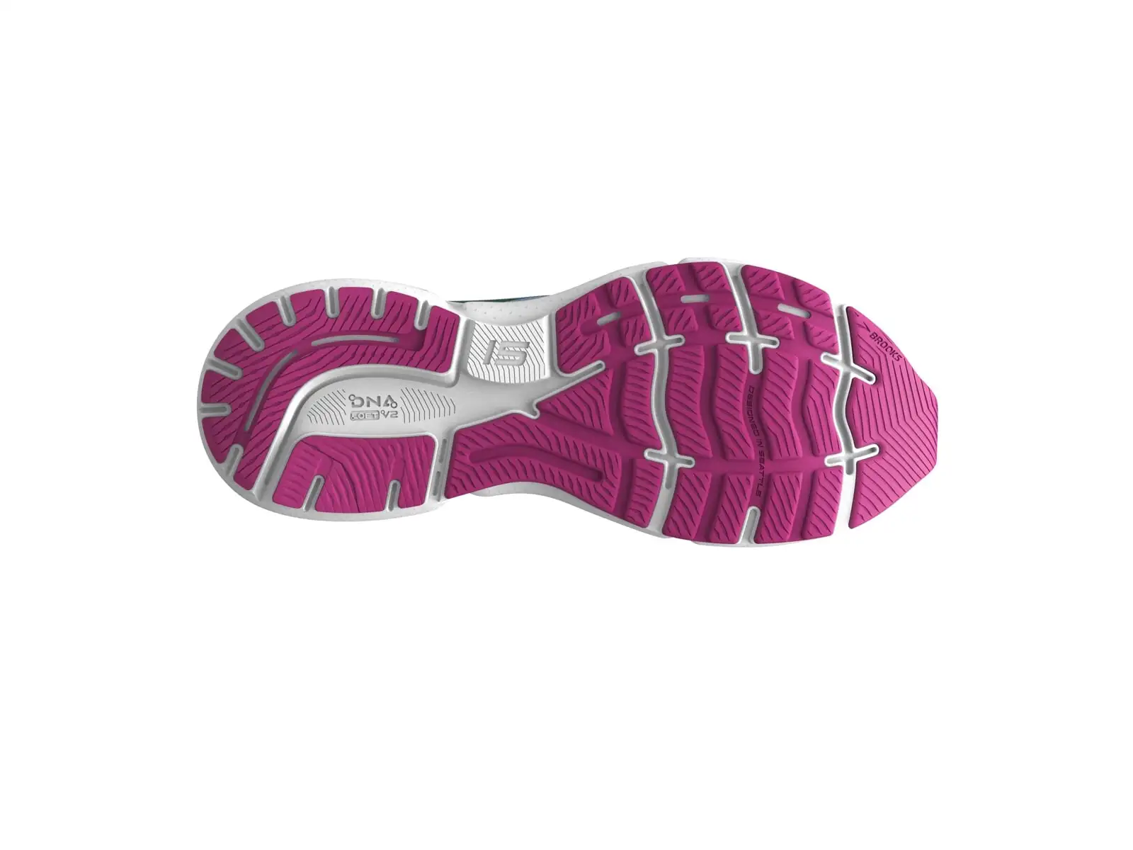 Brooks Ghost 15 women's running shoes blue