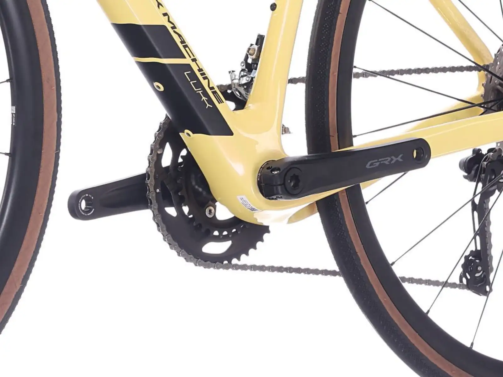 Rock Machine Lukk CR 60 rower żwirowy Gloss Sulfur Yellow
