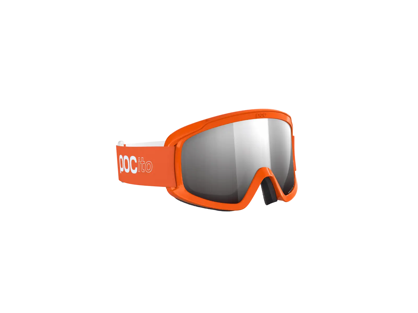 POC POCito Opsin dziecięce gogle narciarskie Fluorescent Orange/Partly Sunny Silver