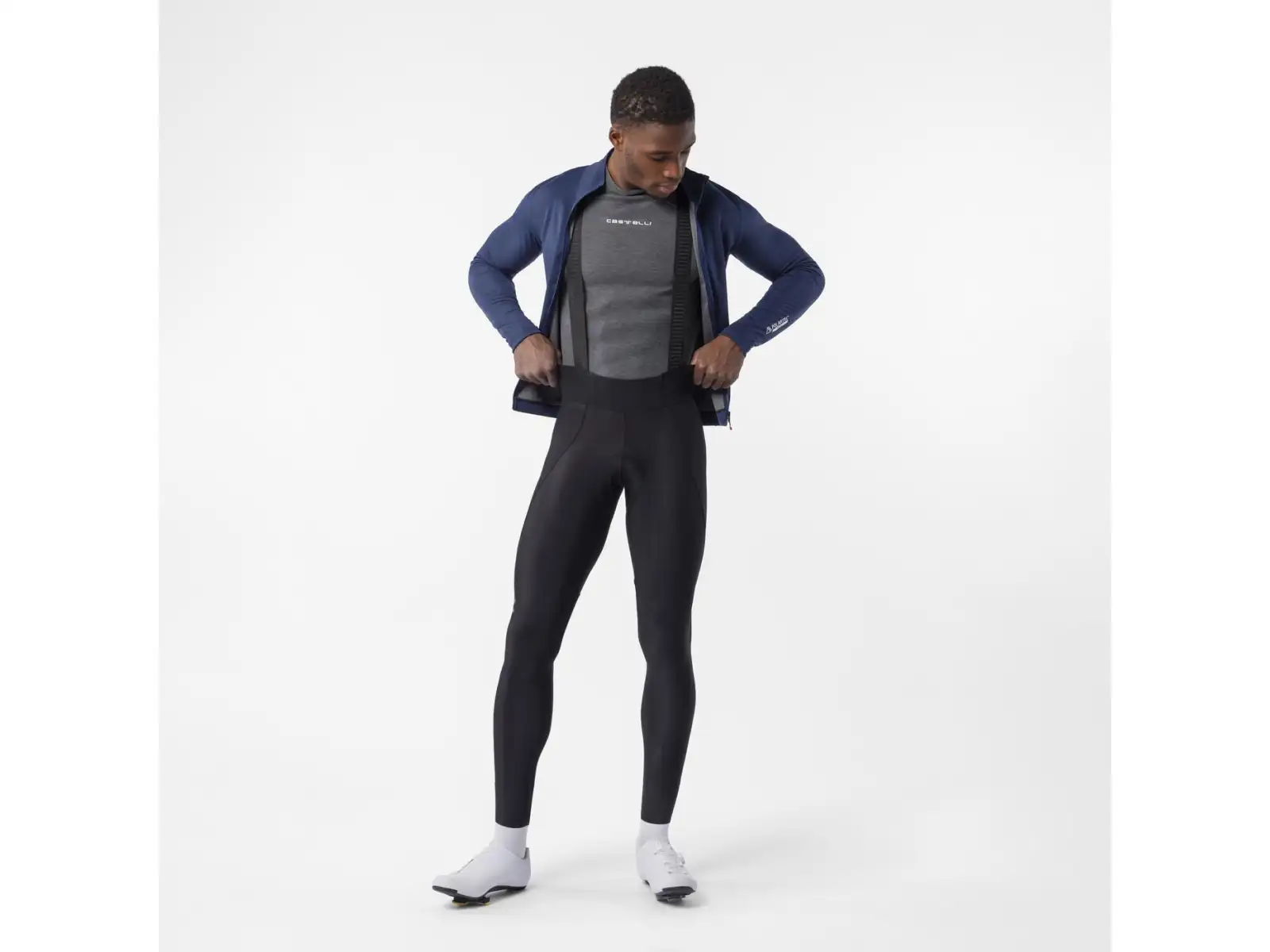 Castelli Expresso 2 męskie spodnie z wkładką Black