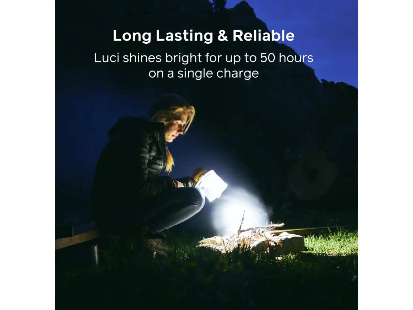 Biolite Luci Charge 150 latarka solarna Clear/Cool